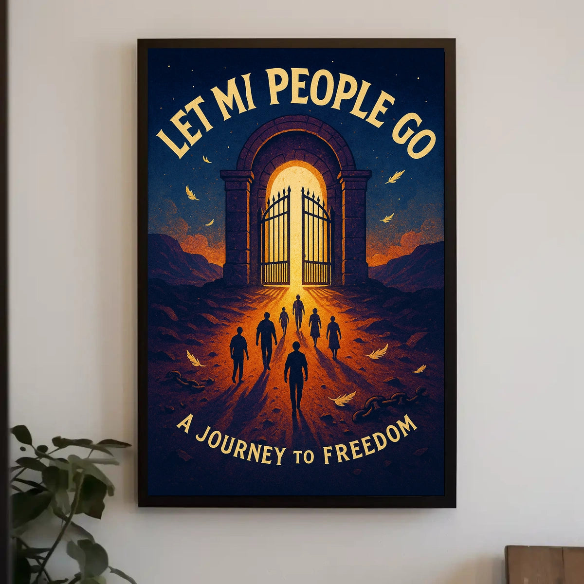 Let My People Go A Journey to Freedom Poster