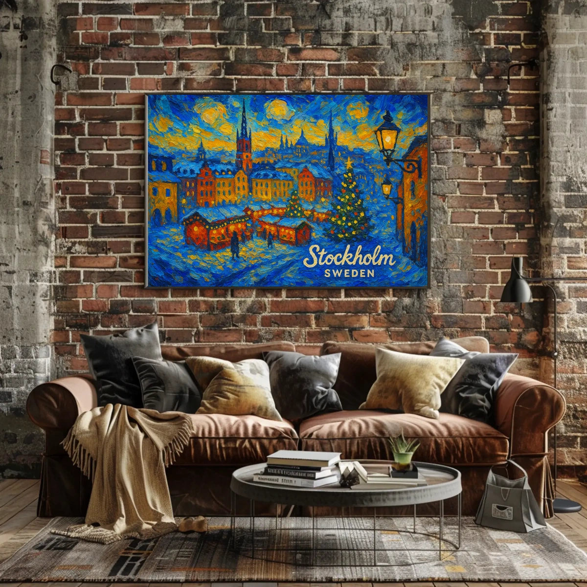Stockholm Winter Wonderland Poster