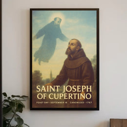 Saint Joseph Of Cupertino Poster