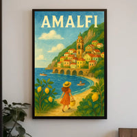 Amalfi Coast Dream Poster