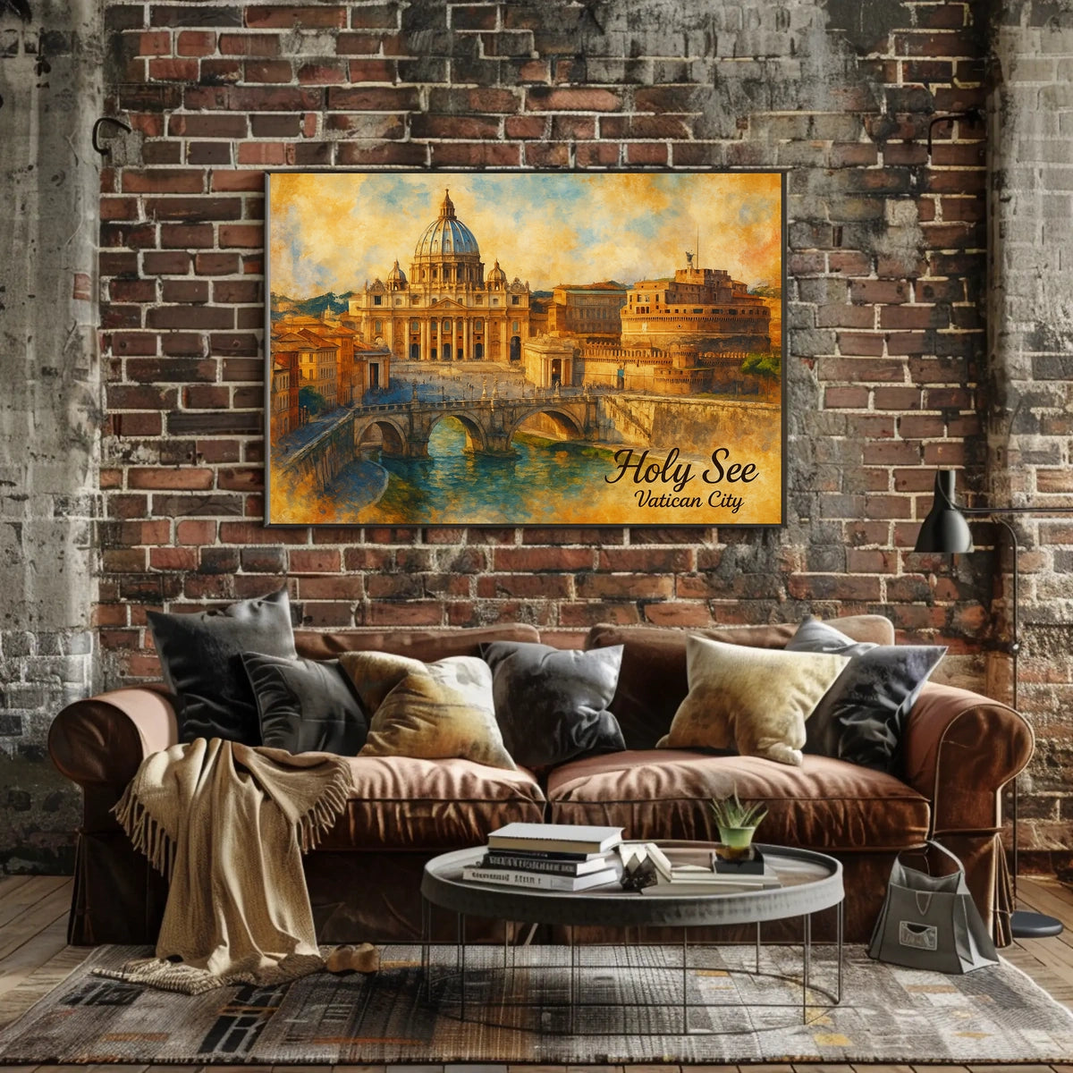 Holy See Vatican City Travel Photography Realism Poster