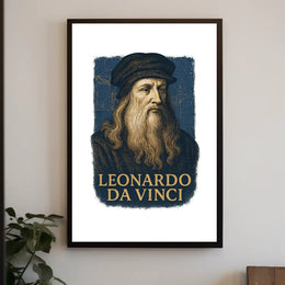 Leonardo da Vinci Poster PosterGoat