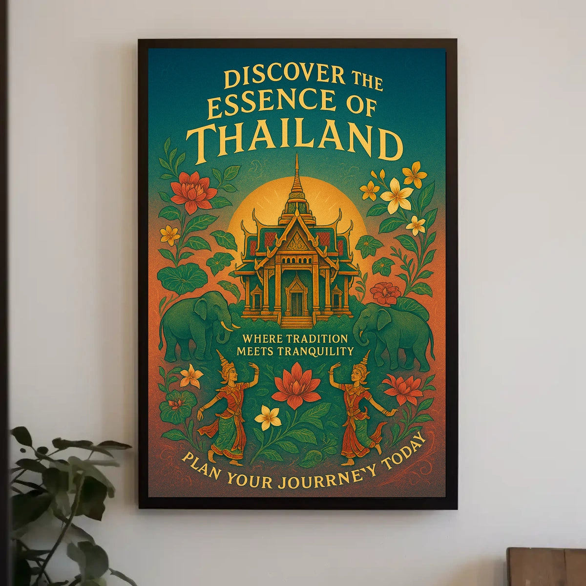 Discover the Essence of Thailand Poster