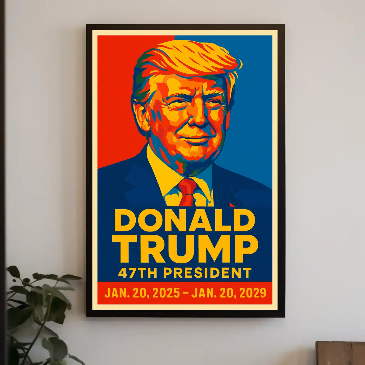 Donald Trump 47th President Poster