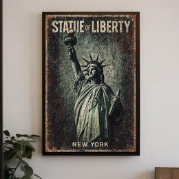 Statue of Liberty New York Poster PosterGoat