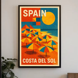 Spain Costa Del Sol Poster