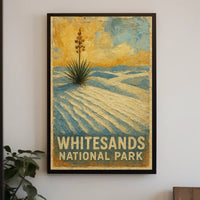 Whitesands National Park Scenic Wanderlust Poster