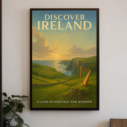 Discover Ireland A Land Of Heritage Poster