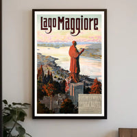 Lago Maggiore Travel Poster