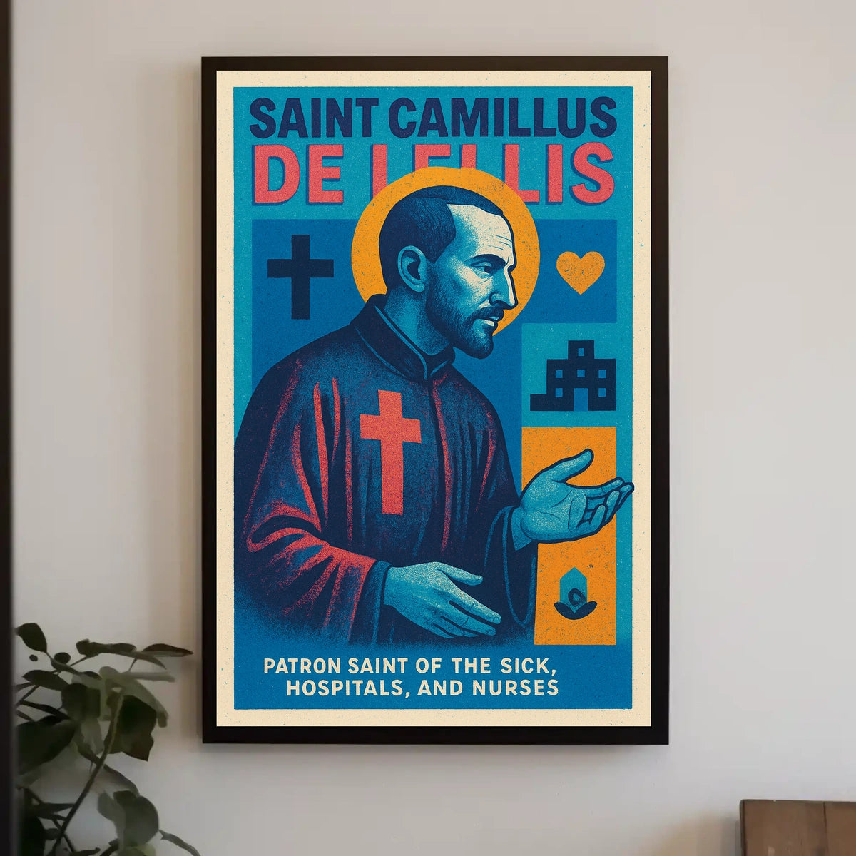 Saint Camillus De Lellis Poster