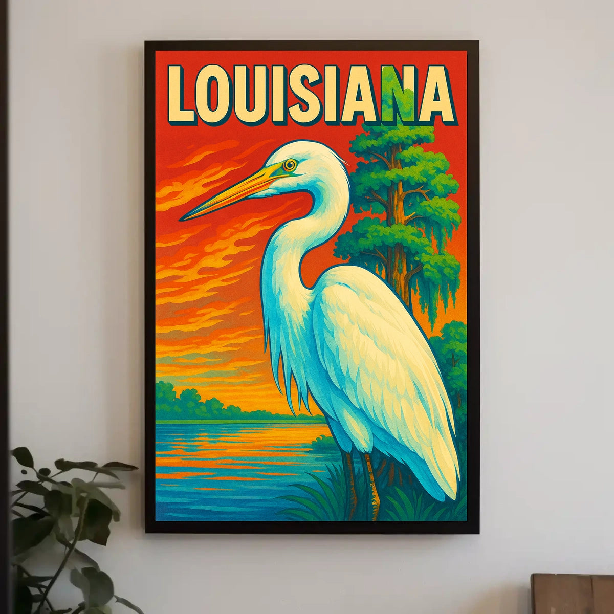 Louisiana Wildlife Poster