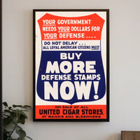 Support the Defense Effort Poster PosterGoat