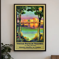 Visit Palma De Mallorca La Isla Dorada Poster