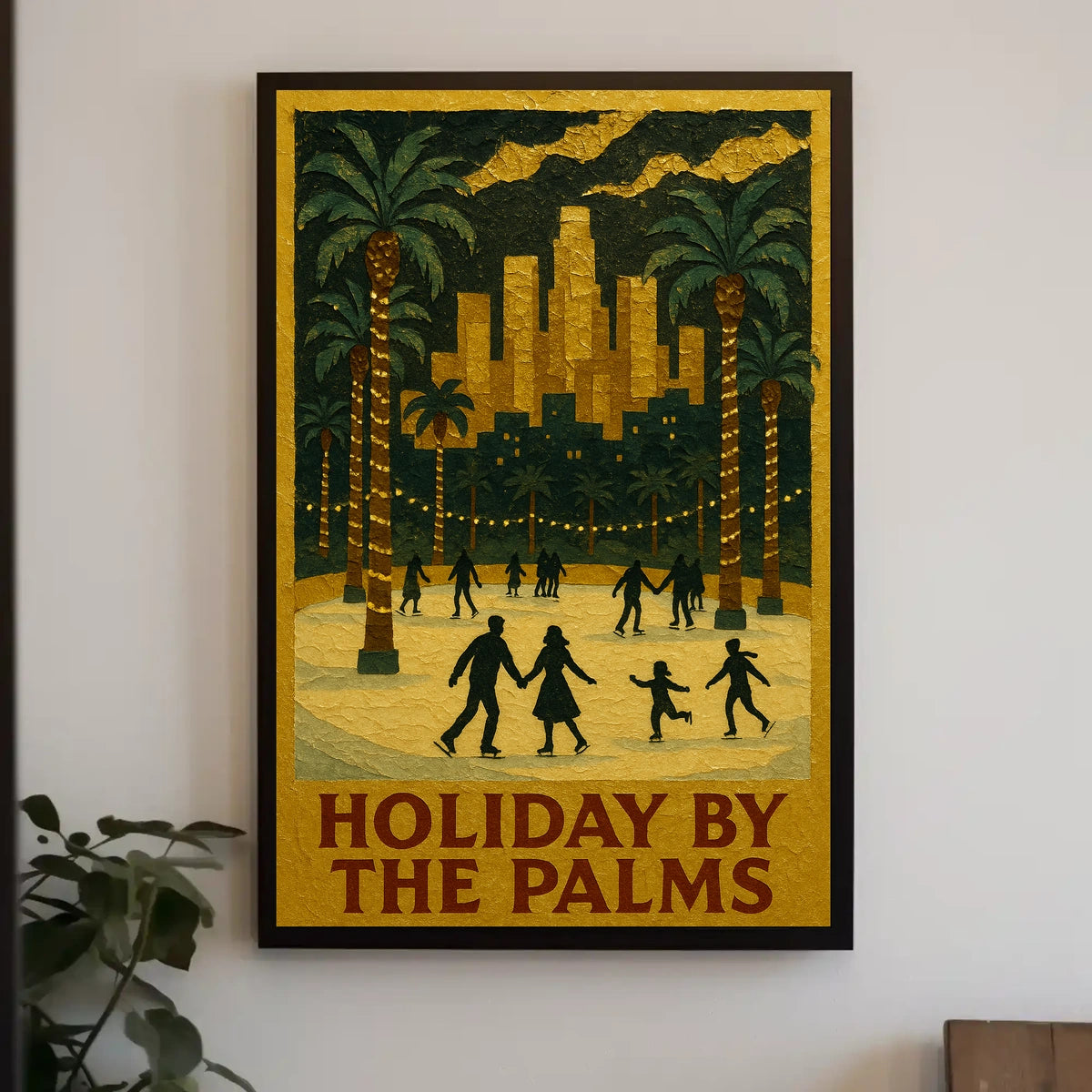 Holiday By The Palms Poster