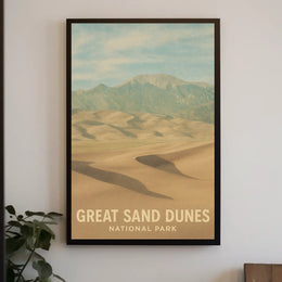 Great Sand Dunes National Park Poster