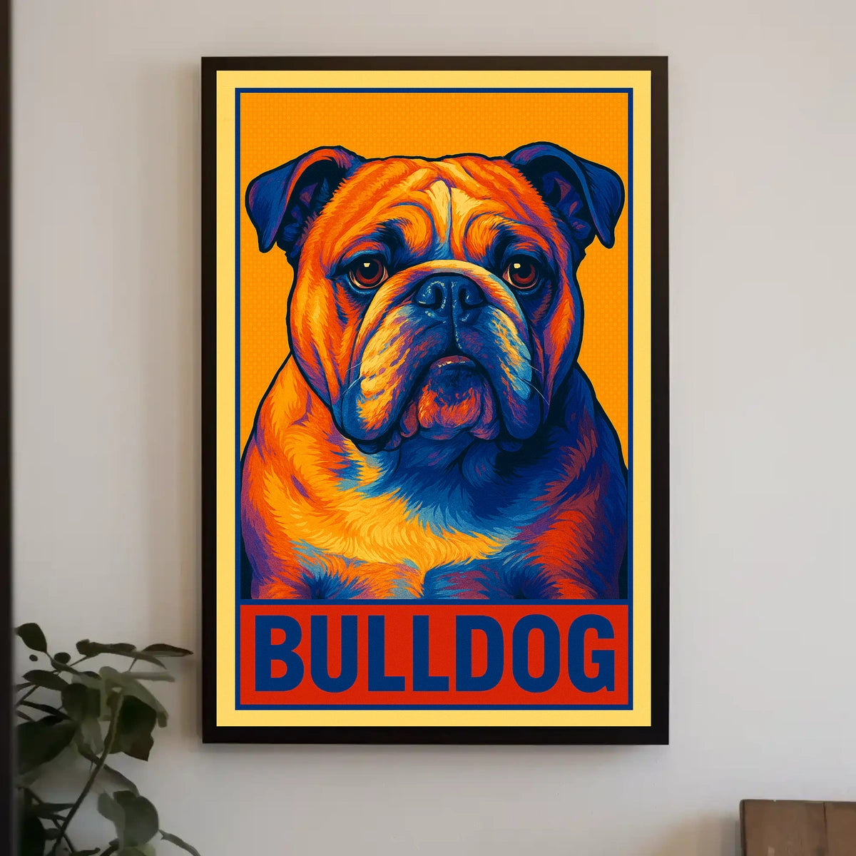 Bold Bulldog Bold Poster