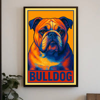 Bold Bulldog Bold Poster