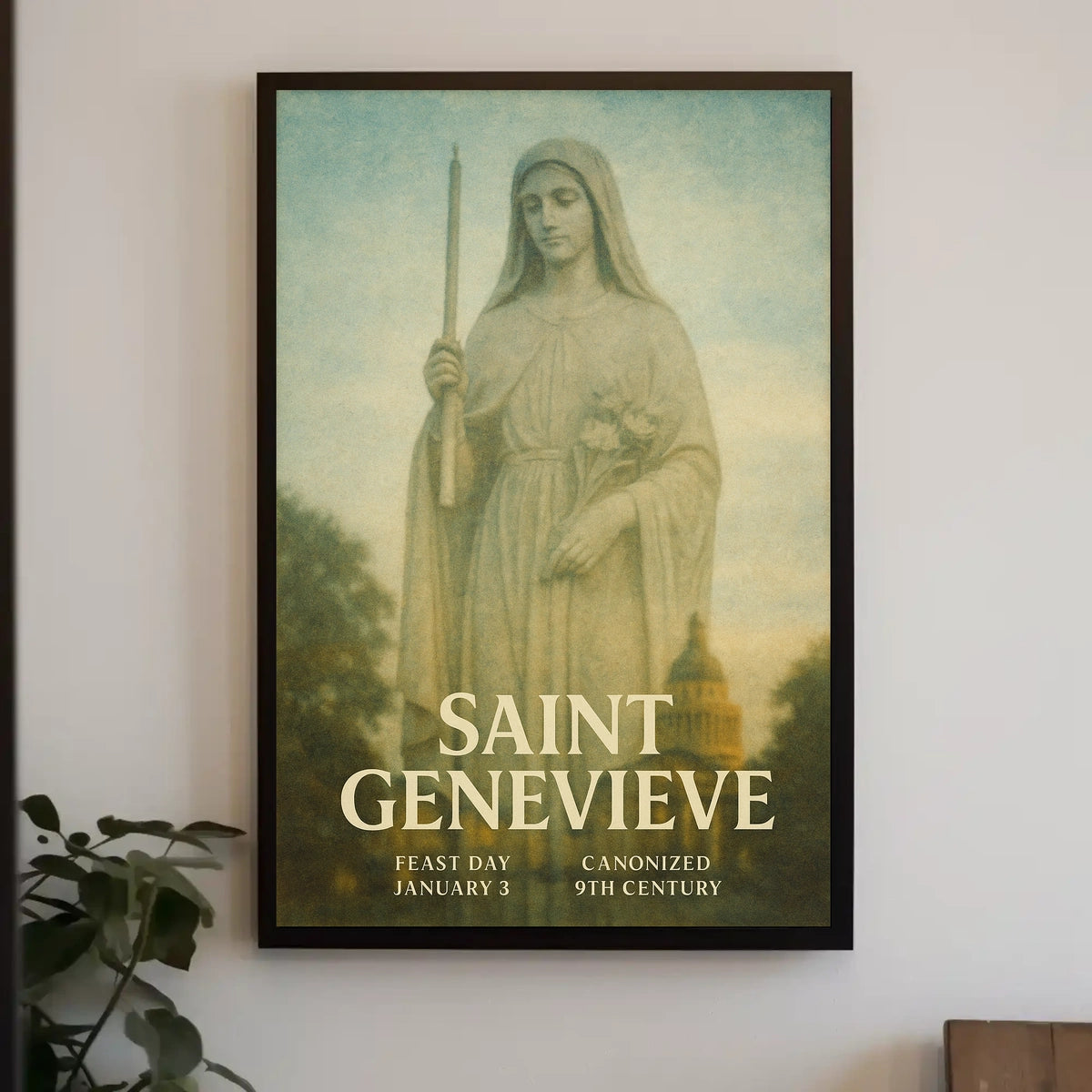 Saint Genevieve Poster