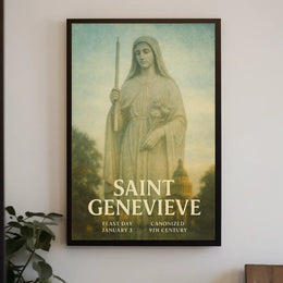 Saint Genevieve Poster