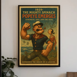 Popeye 1929 Art Poster POP-86