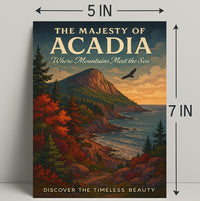 The Majesty of Acadia Poster PosterGoat
