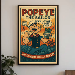 Popeye 1929 Art Poster POP-218