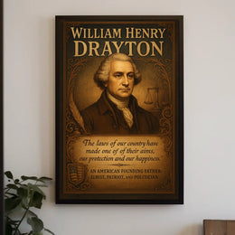 William Henry Drayton American Founding Father Poster PosterGoat