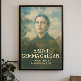 Saint Gemma Galgani Poster