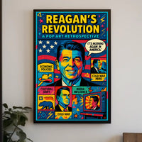 Reagan's Revolution Poster PosterGoat