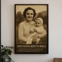 Saint Gianna Beretta Molla Poster