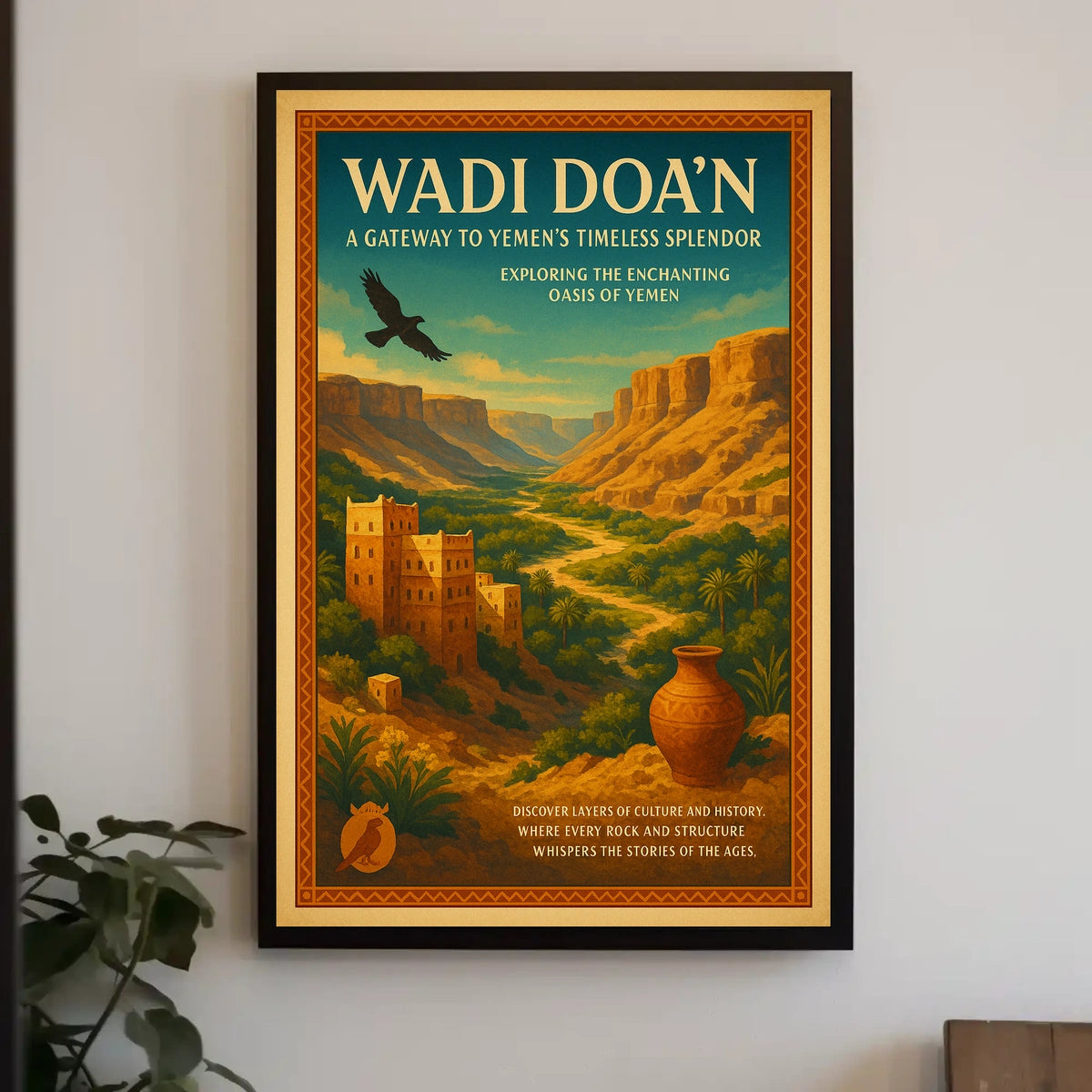 Wadi DoaN A Gateway To YemenS Poster