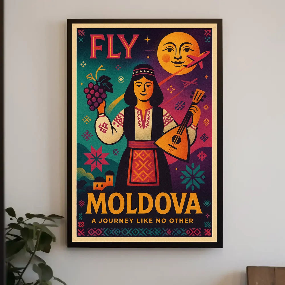 Moldova Travel Celebration Cultural or Heritage Poster PosterGoat