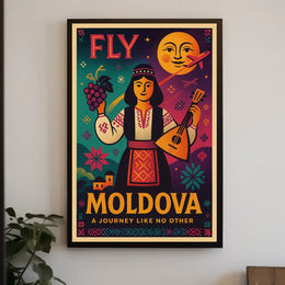 Moldova Travel Celebration Cultural or Heritage Poster PosterGoat