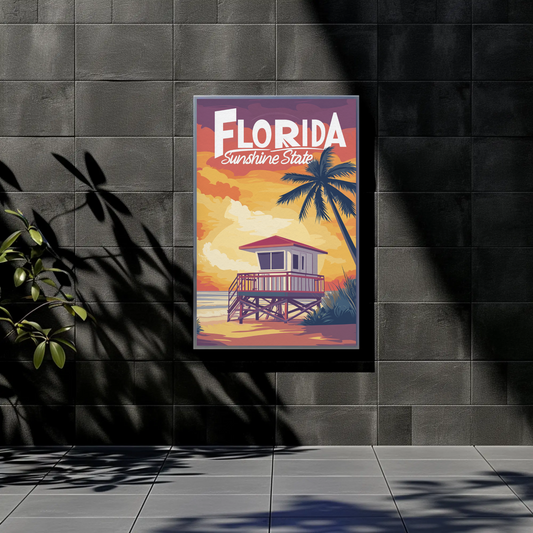 Florida Vintage Poster
