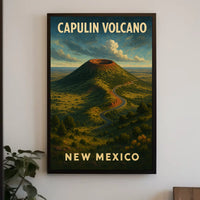 Capulin Volcano New Mexico Poster
