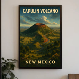 Capulin Volcano New Mexico Poster