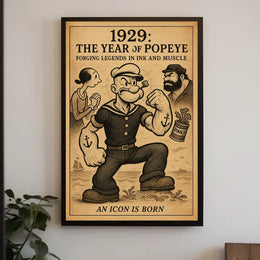 Popeye 1929 Art Poster POP-96