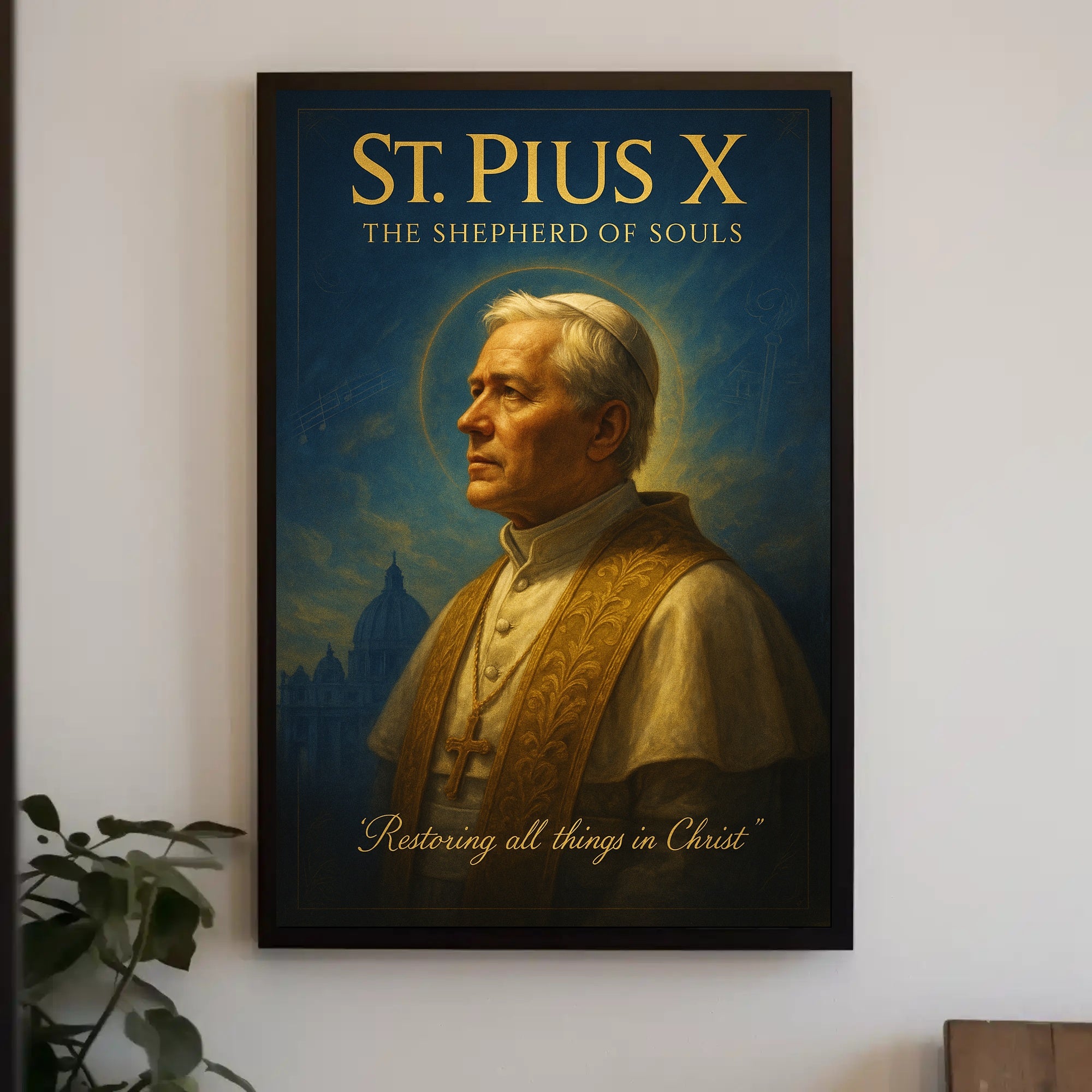 St. Pius X The Shepherd Of Souls Poster