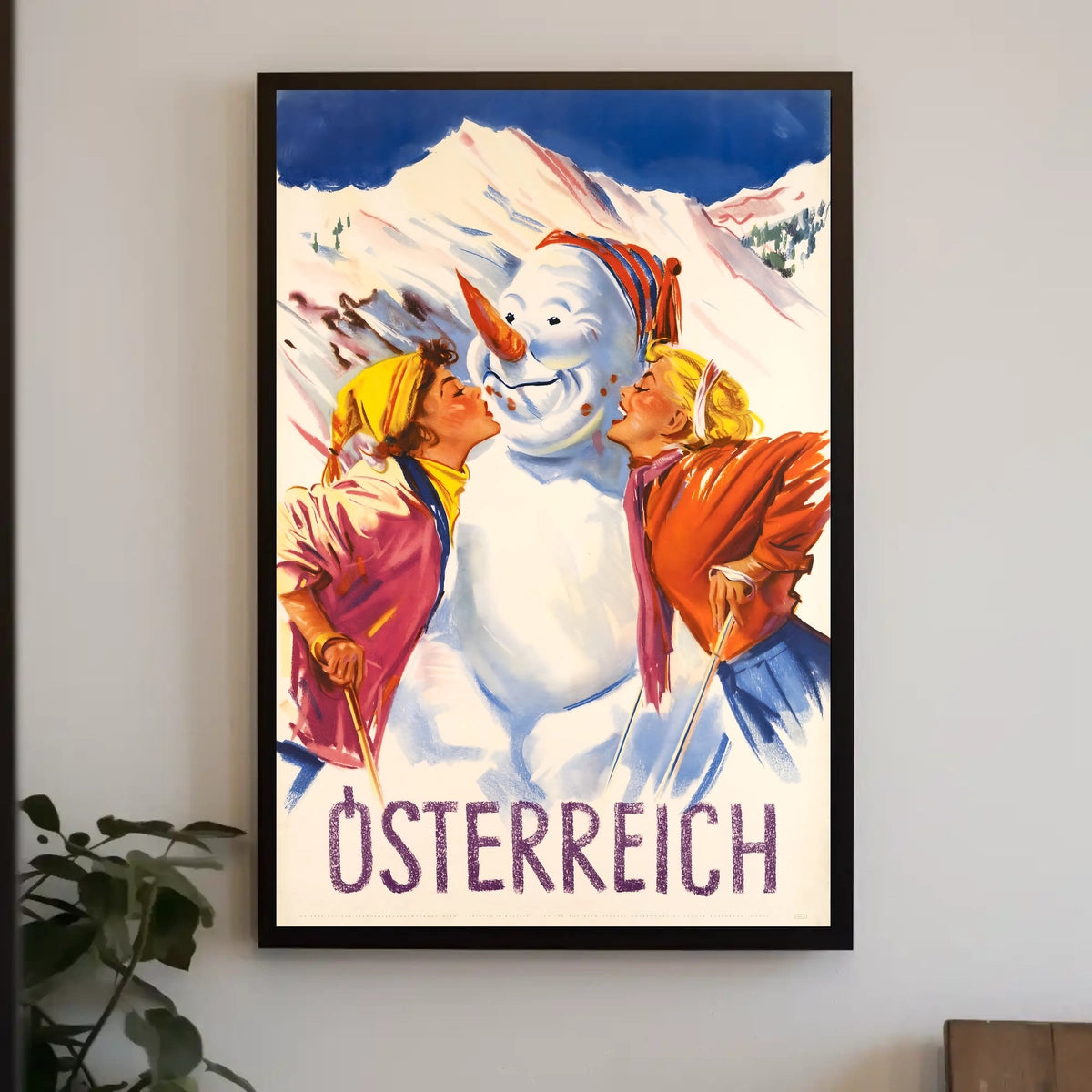 Winter Fun In Österreich Poster