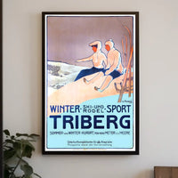 Winter Sports in Triberg Poster