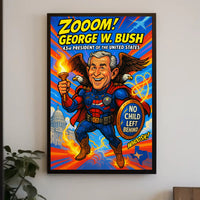 George W. Bush 43rd President Poster PosterGoat