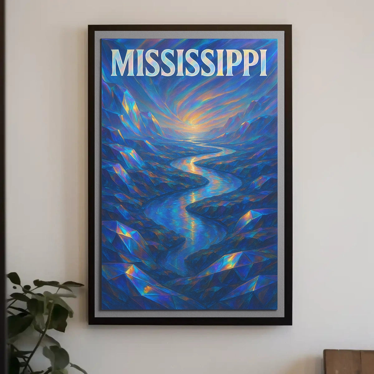 Mississippi River Dreamscape Poster