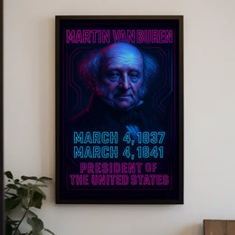 Martin Van Buren 8Th President Poster