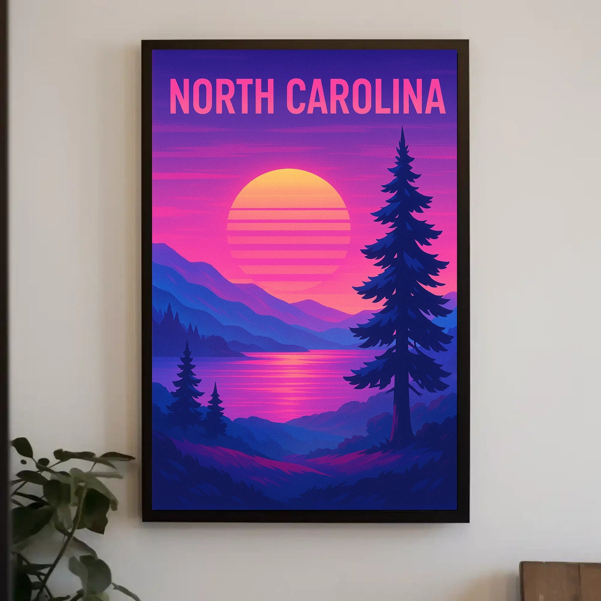 North Carolina Sunset Poster