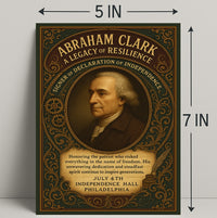 Patriotic Founding Father Historical or Presidential Poster