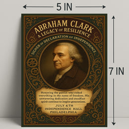 Patriotic Founding Father Historical or Presidential Poster