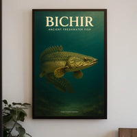 Bichir Ancient Freshwater Fish Poster