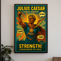 Julius Caesar – Roman General Poster PosterGoat