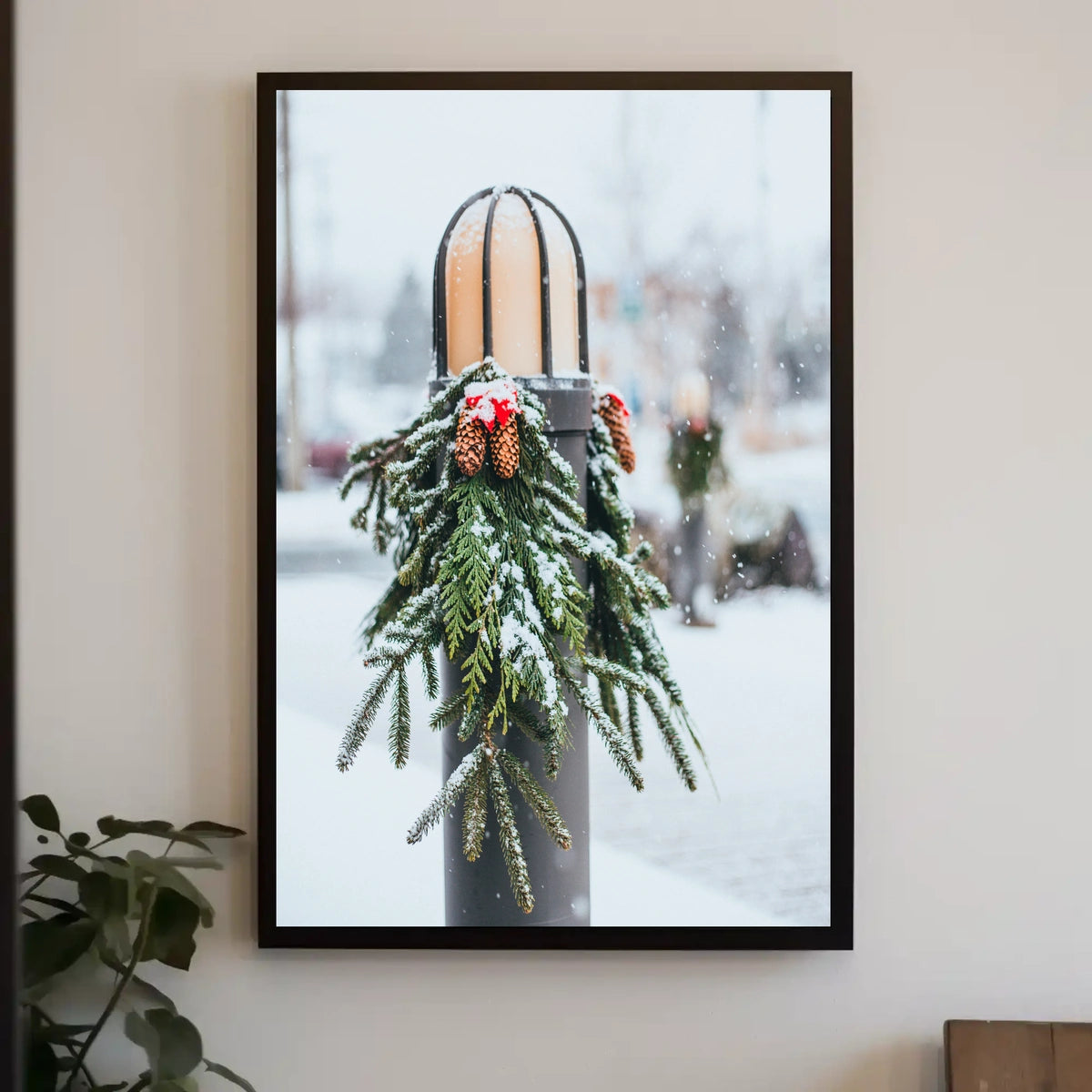 Winter Holiday Decor Poster