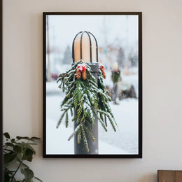 Winter Holiday Decor Poster
